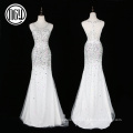 Wholesale latest unique crystal bling wedding dresses for the bride